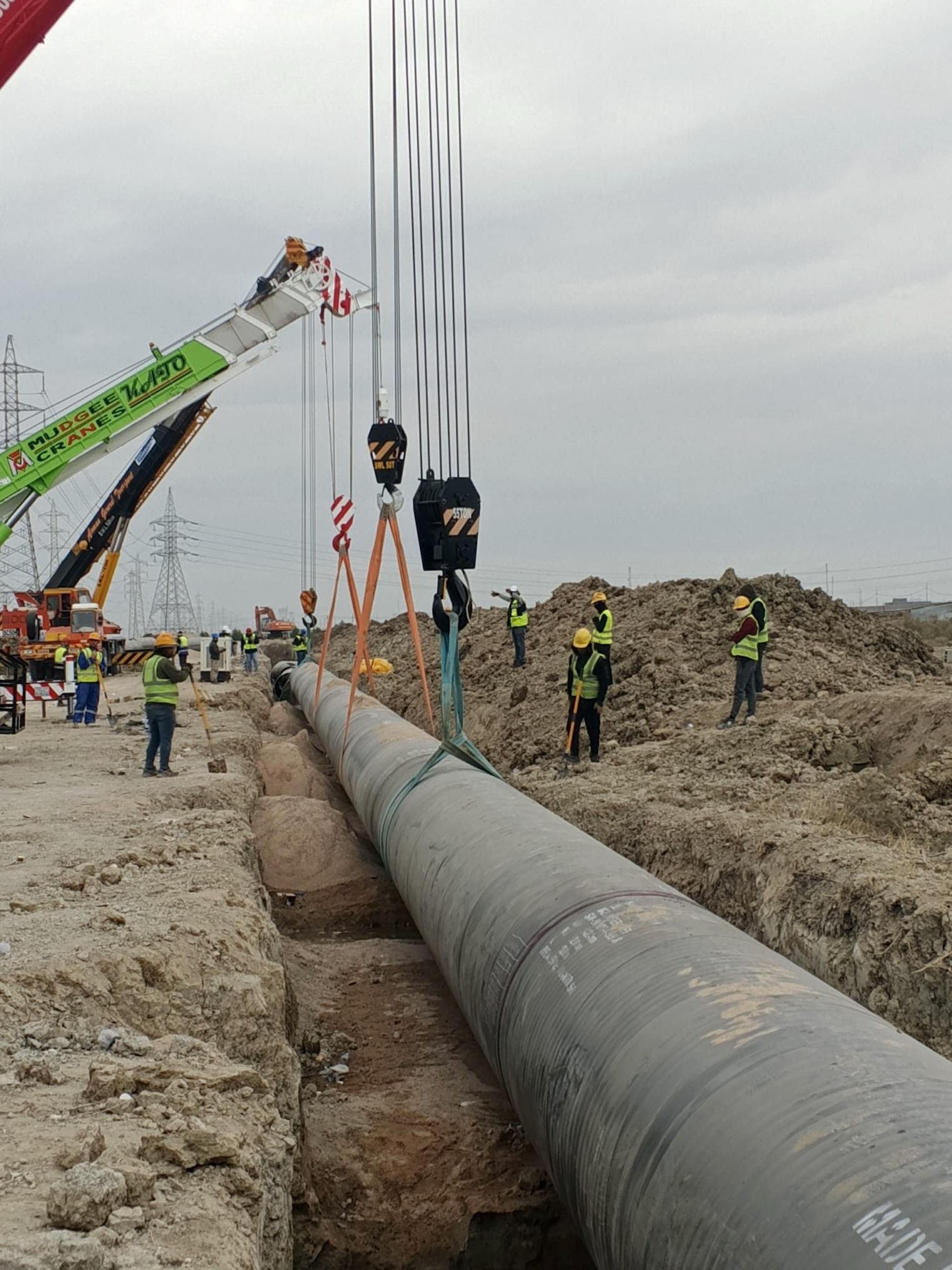 HARTHA SU İLETİM HATTI PROJESİ