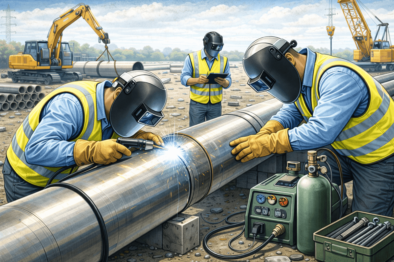 Çelik Boru Montajı